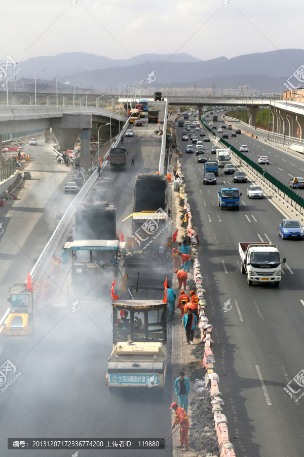 道路施工