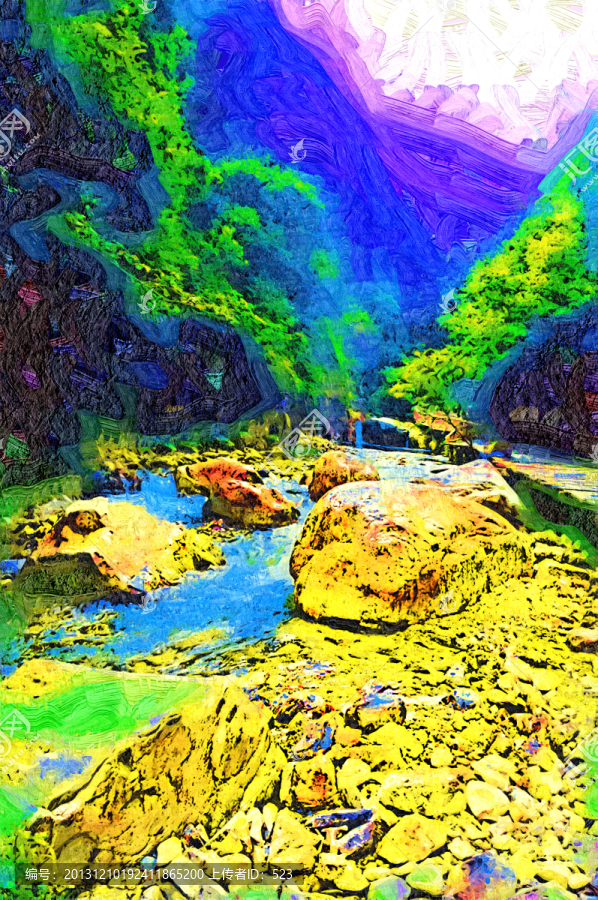 白水寨寫生