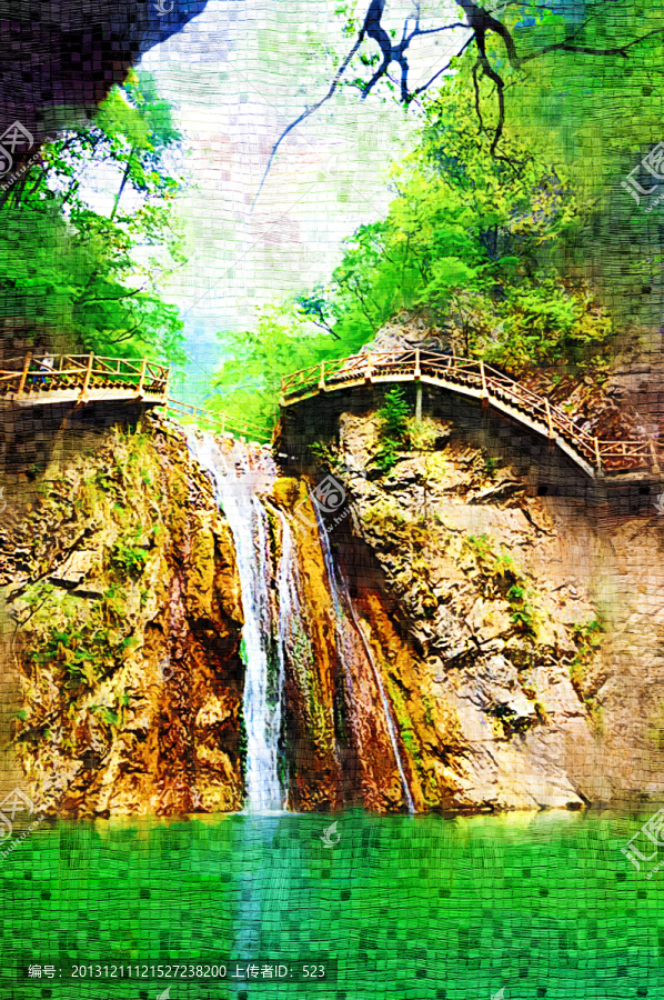 金絲峽風(fēng)景