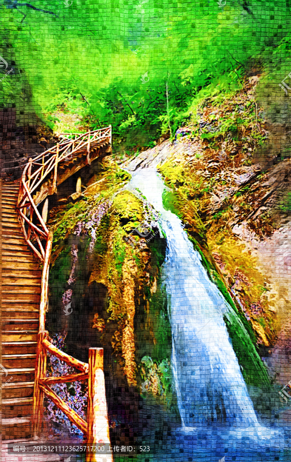 金絲峽風(fēng)景