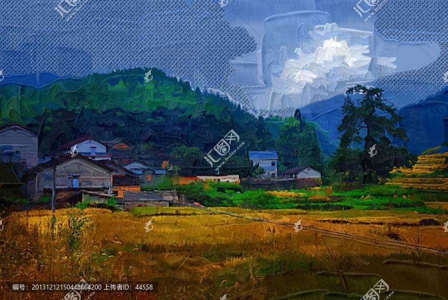 鄉(xiāng)村油畫