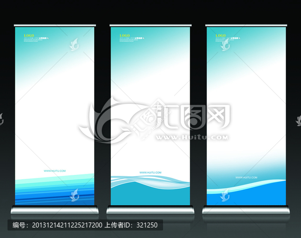 易拉寶模板
