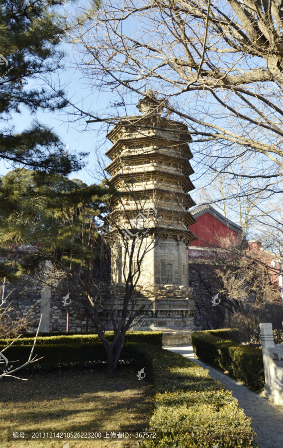 北京戒台寺,,,辽代佛塔