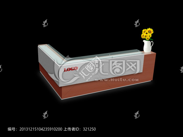 服務(wù)臺(tái)效果圖