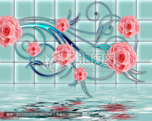 立體花紋