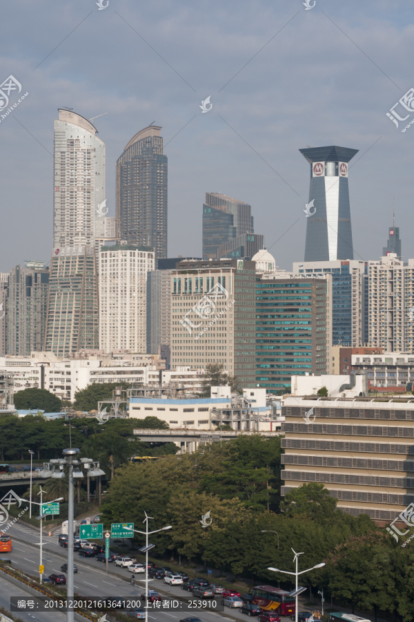 深圳,都市风景,车公庙片区