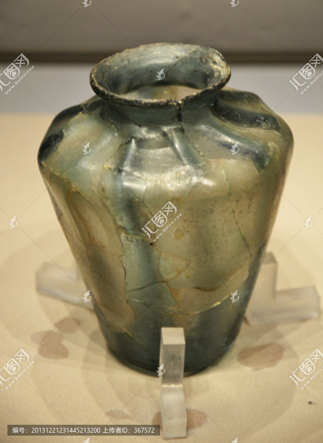 南汉玻璃瓶,古代玻璃瓶