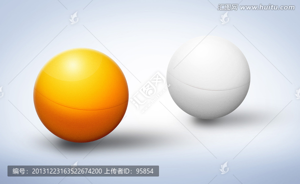 乒乓球（鼠繪分層）