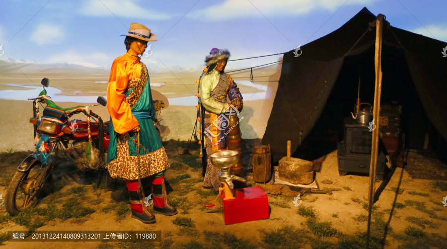 西藏游牧场景复原