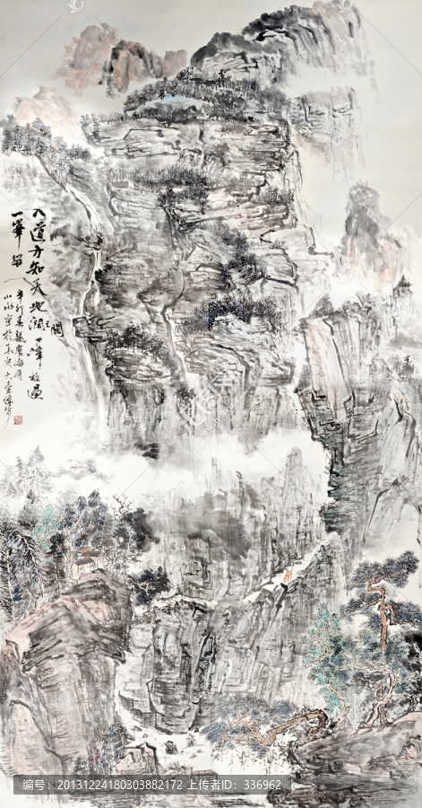 大尺寸山水,国画山水