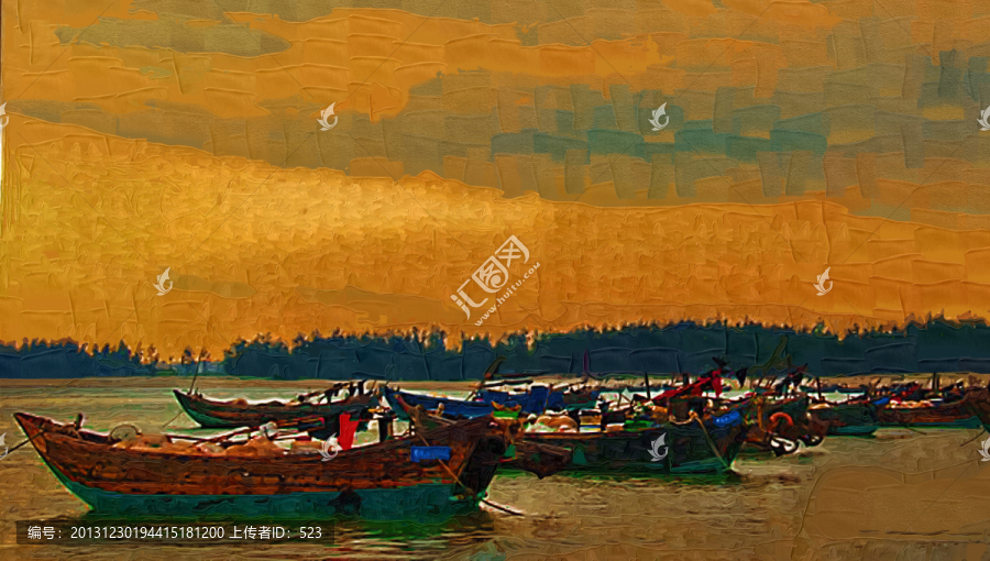 海上油畫(huà)