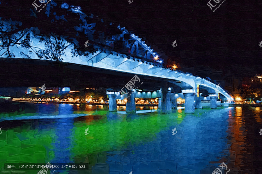珠江橋夜色