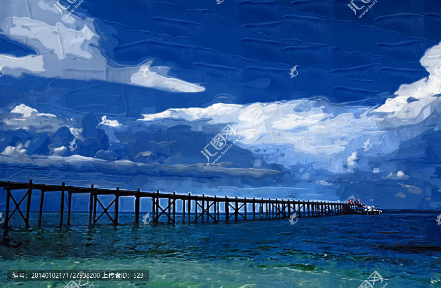 海景裝飾畫
