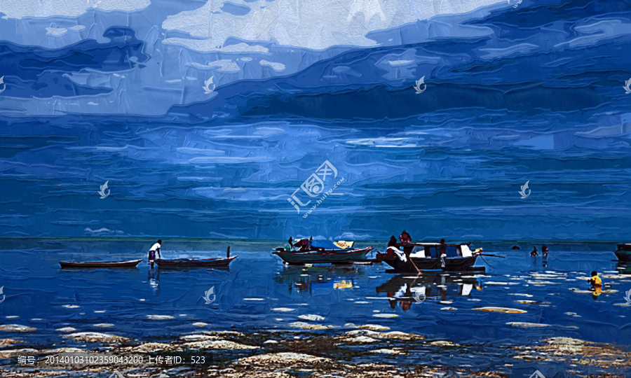 海景裝飾畫