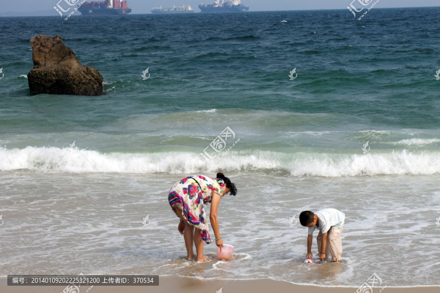 海边,大海,海浪,沙滩,深圳