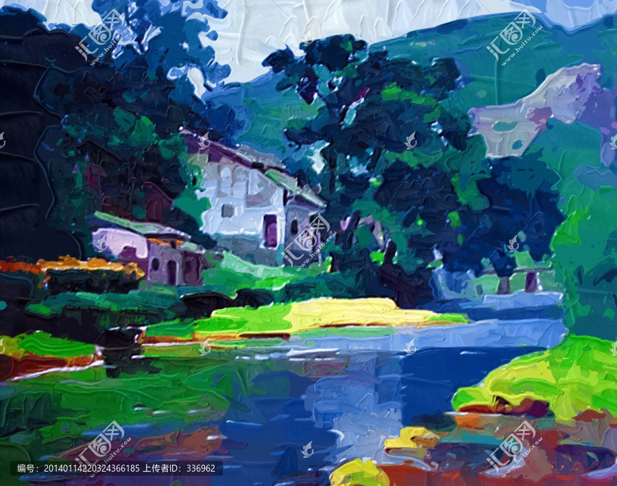 風景油畫,山水油畫