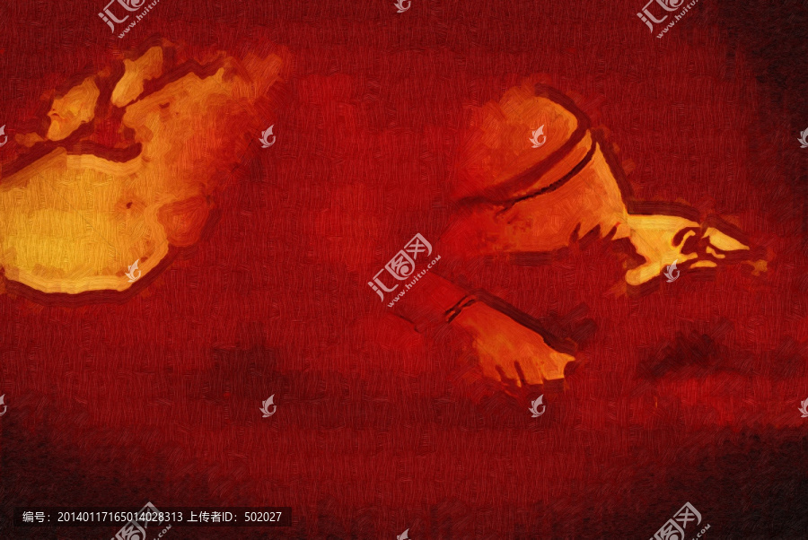 酒店裝飾畫人