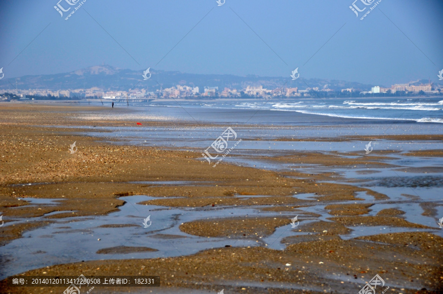 泉州晋江衙口海岸风光