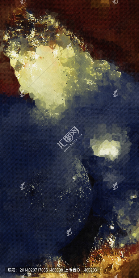 抽象無(wú)框裝飾畫(huà)
