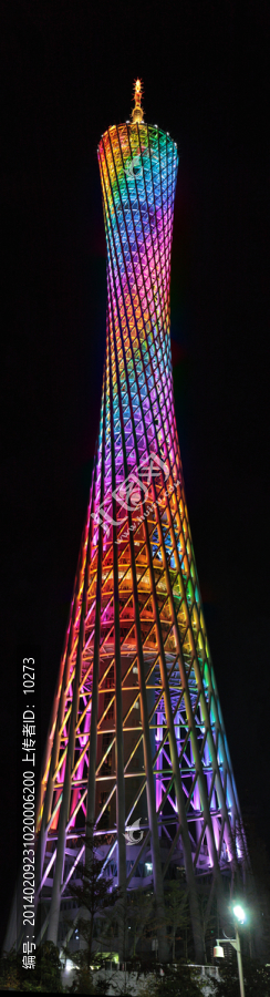 广州塔,小蛮腰,夜色夜景