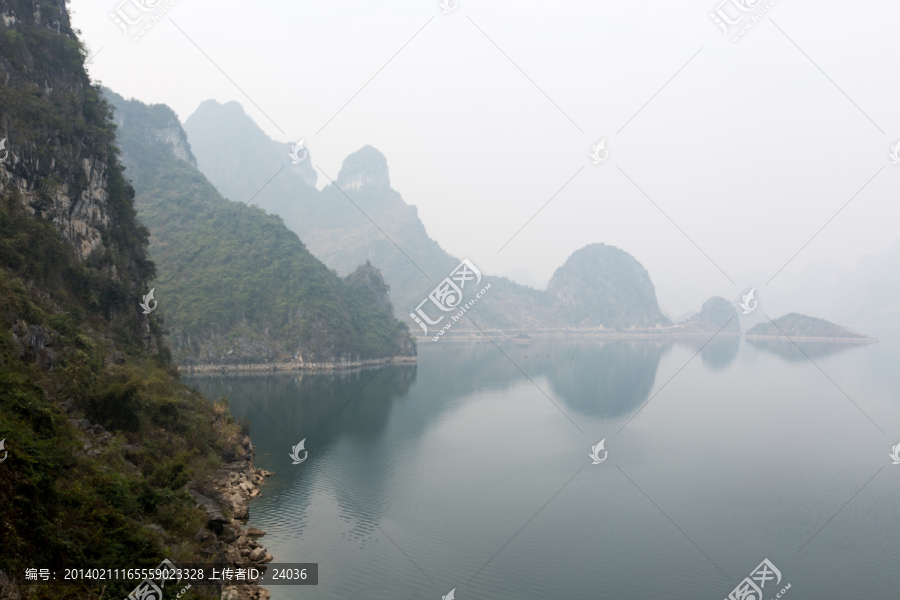 上林风光之大龙湖风景