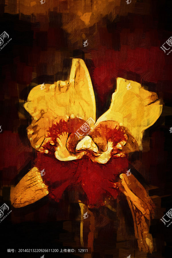 花卉裝飾畫,花卉油畫