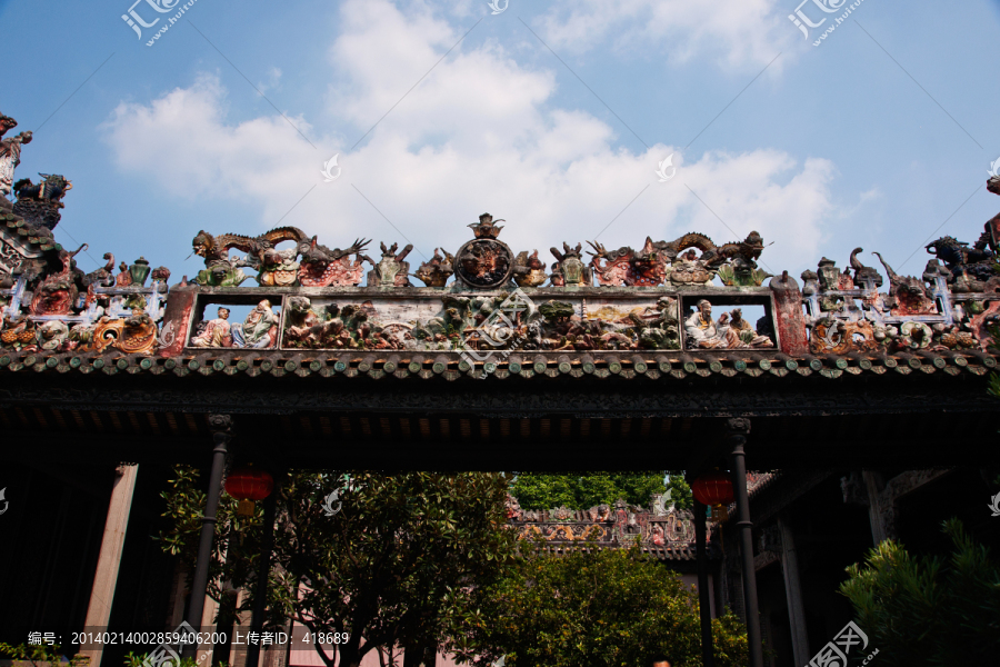 广州古建筑陈家祠