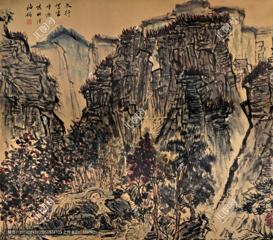 装饰画,国画,挂画,山水画