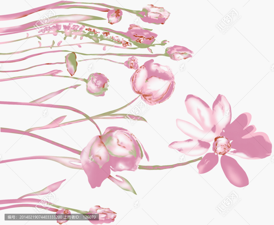 瓷磚青花瓦花紋