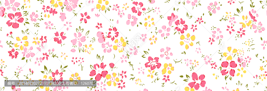 青花瓦小花,碎花