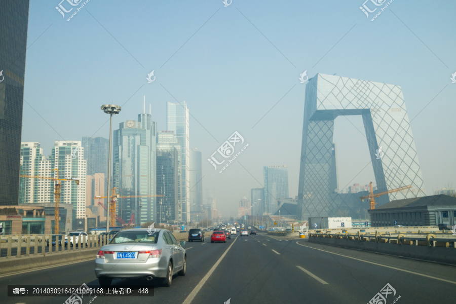 北京CBD,国贸桥