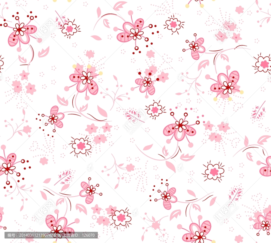 花紋,花型