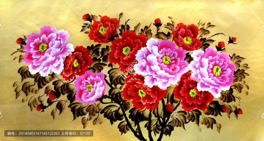 花卉油畫
