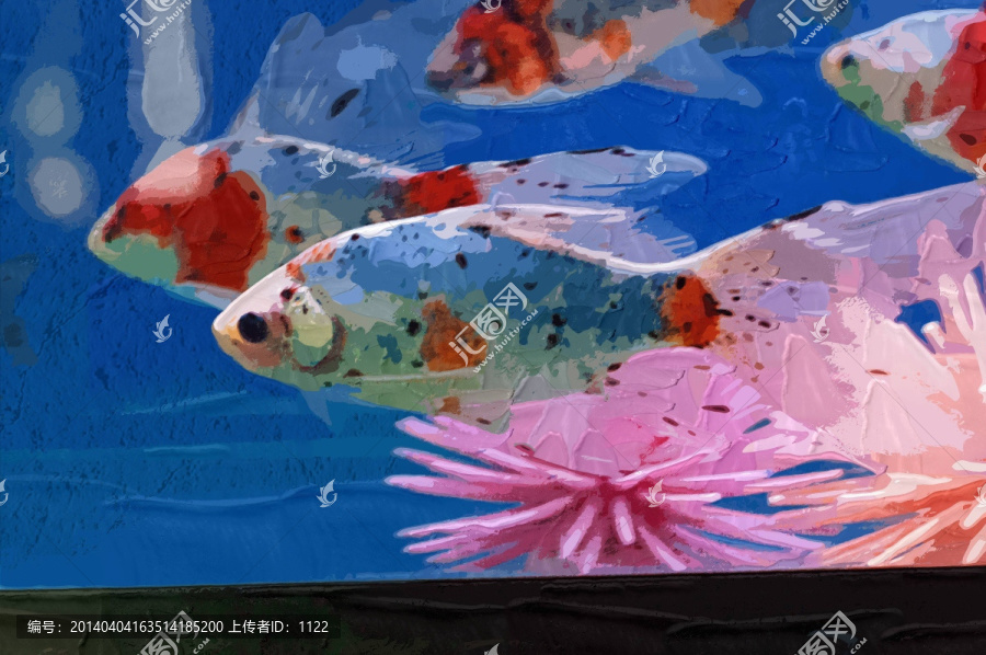 觀賞魚(yú),裝飾畫(huà)