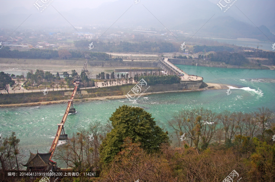 都江堰鱼嘴景区