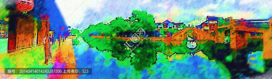 烏鎮風景畫