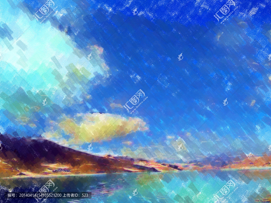 西藏高原納木錯