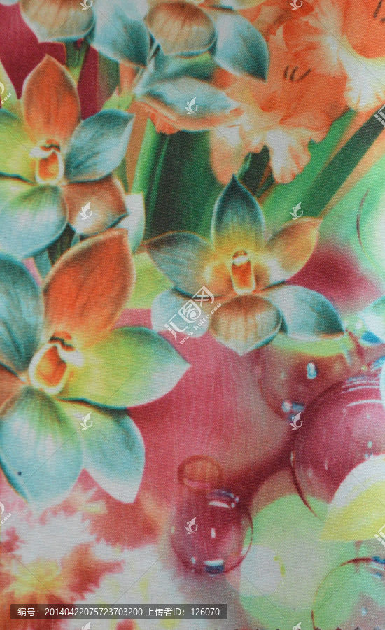 抽象圖案花卉