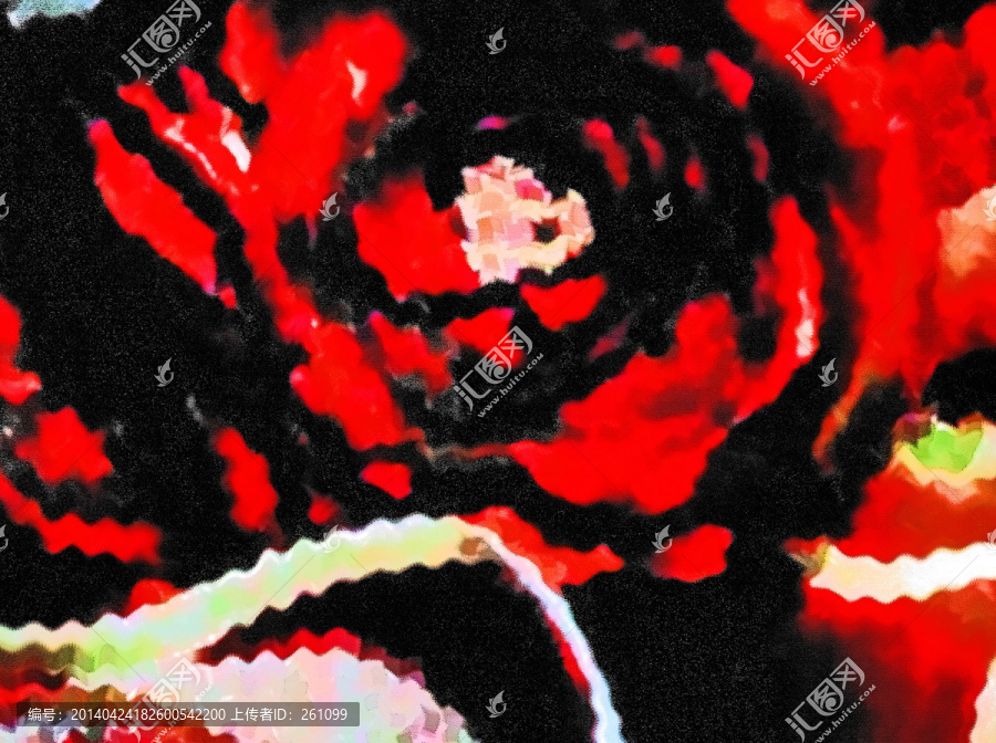 色彩,抽象,裝飾畫,油畫