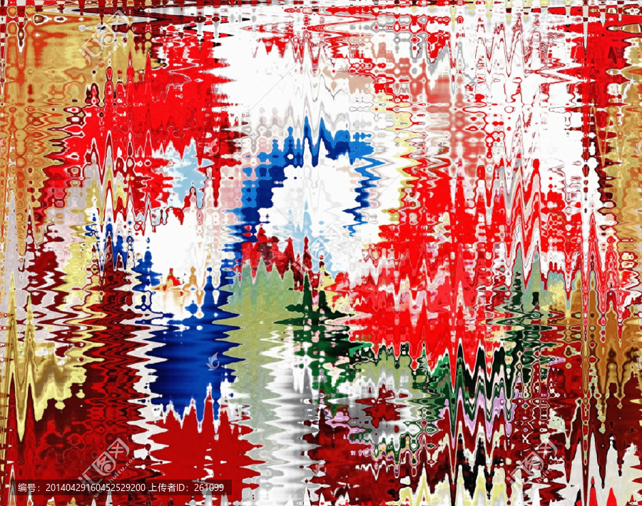 色彩,抽象,裝飾畫,油畫