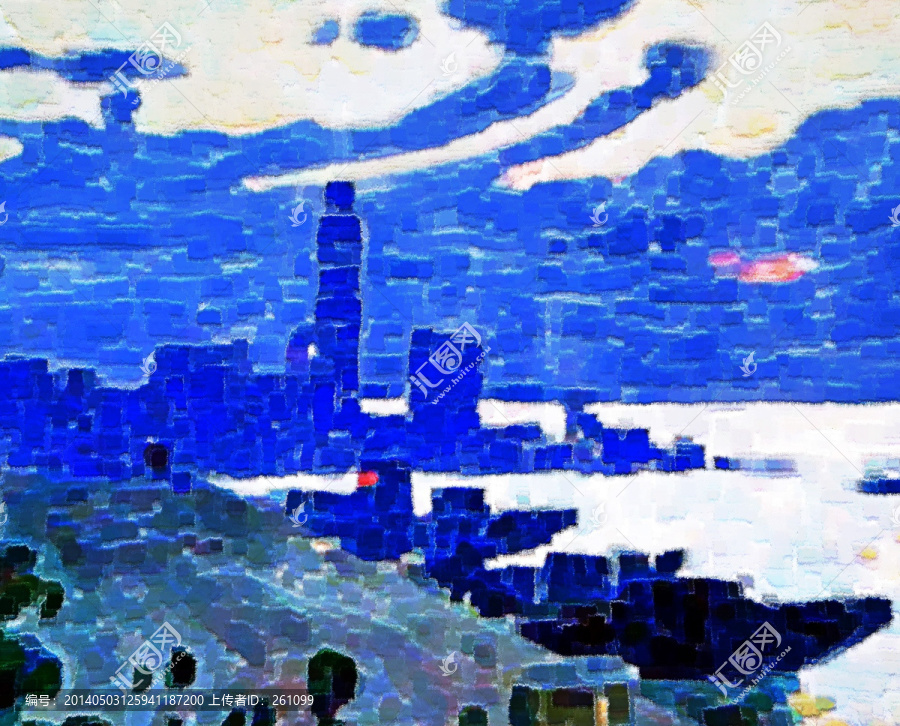 色彩,抽象,裝飾畫,油畫