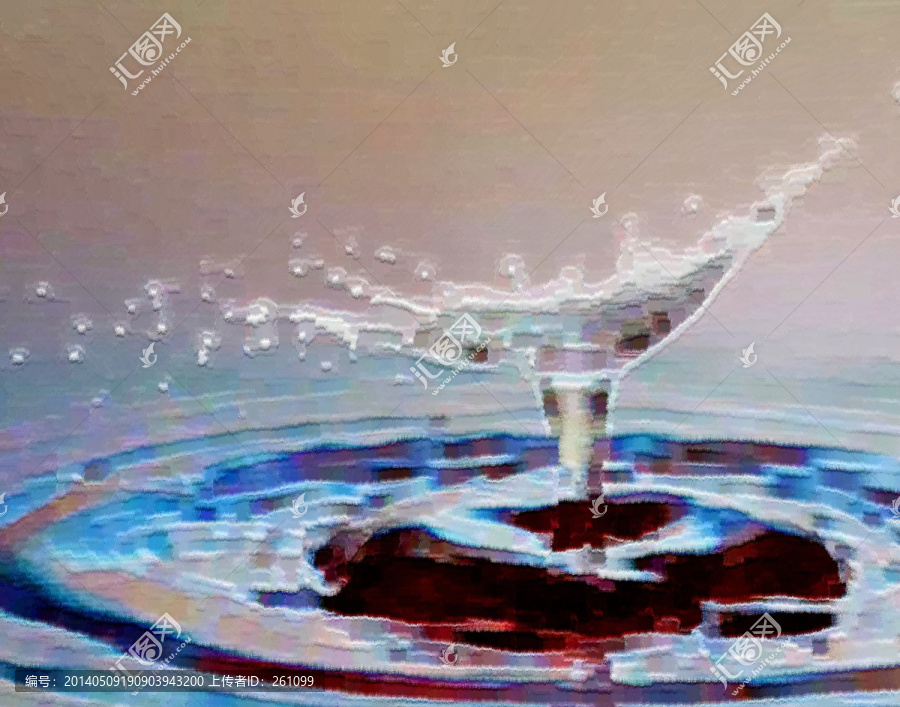 色彩,抽象,裝飾畫,油畫