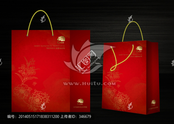 紅金禮袋
