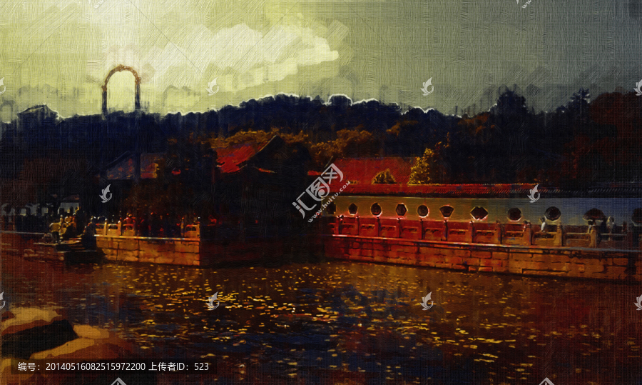 復古油畫