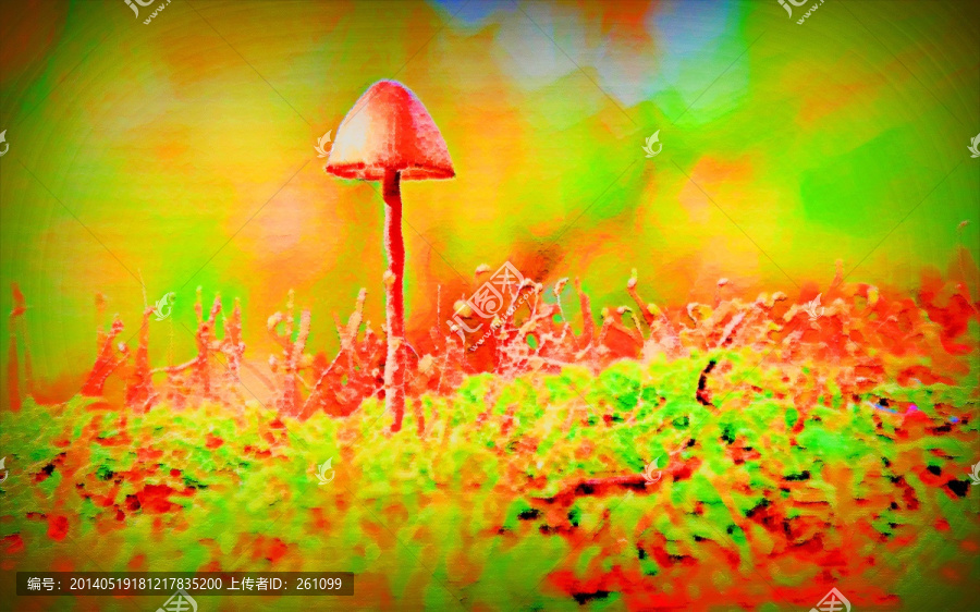 色彩,抽象,裝飾畫,油畫