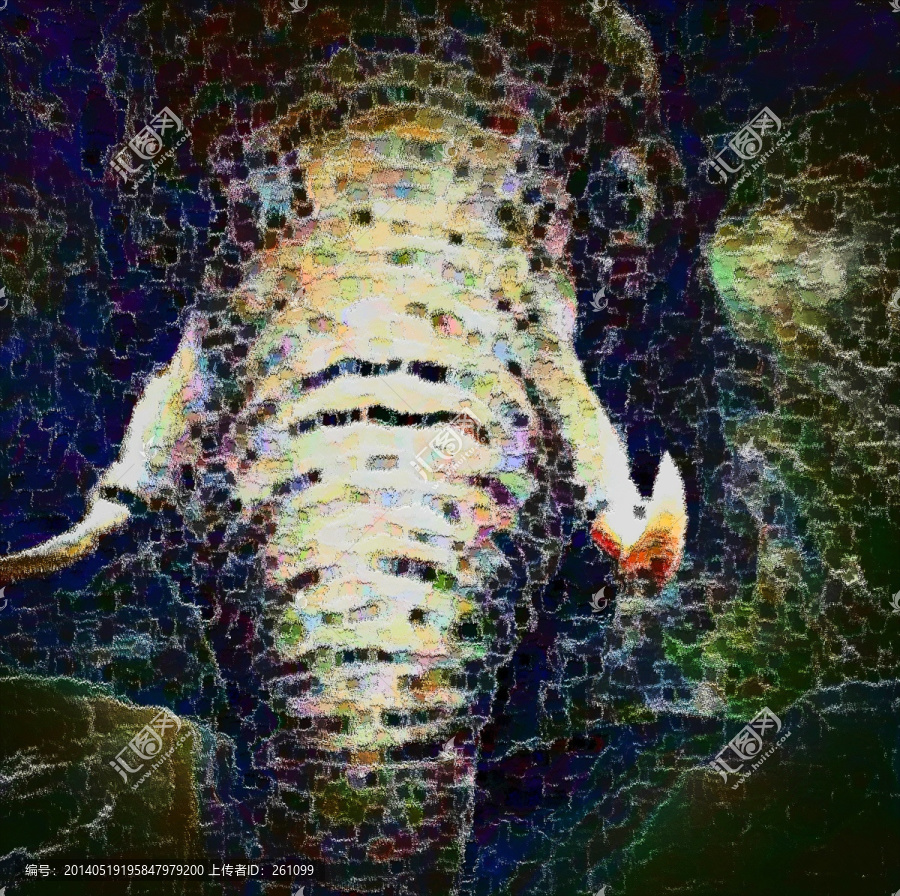 色彩,抽象,裝飾畫,油畫
