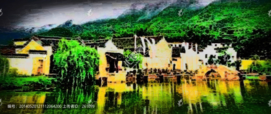 色彩,抽象,裝飾畫(huà),油畫(huà)