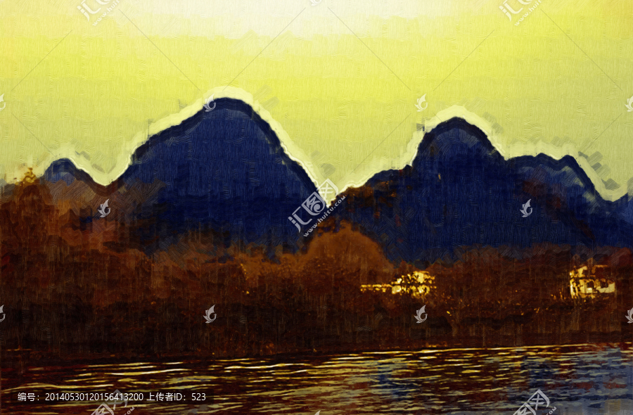 桂林山水畫