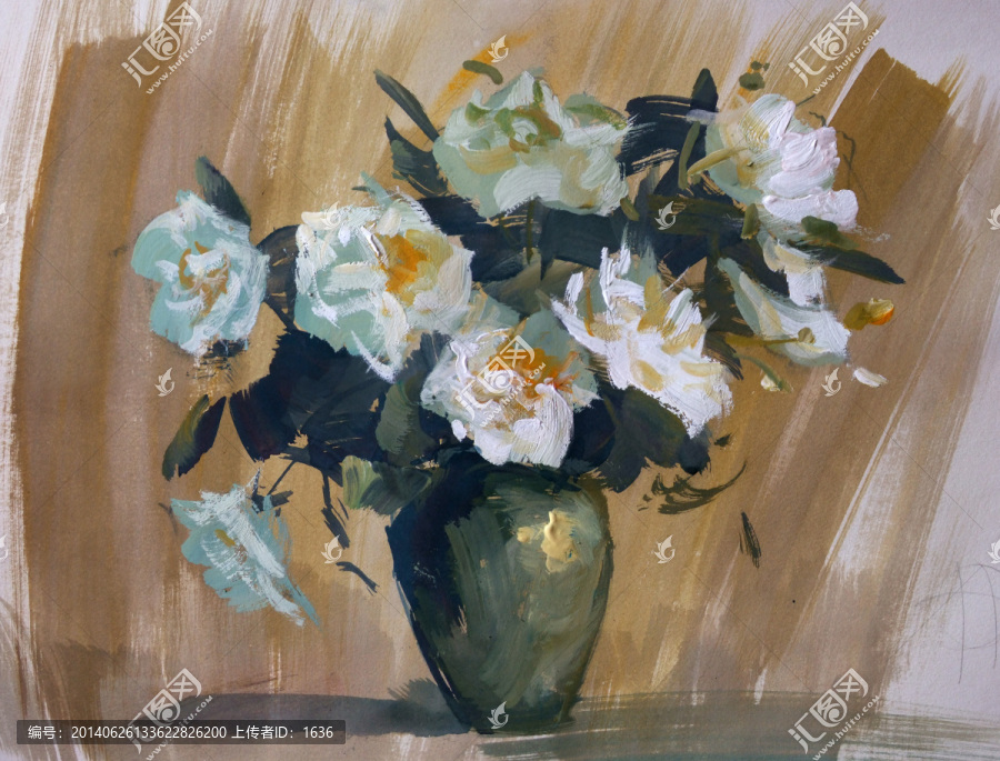 手繪白色插畫(huà)