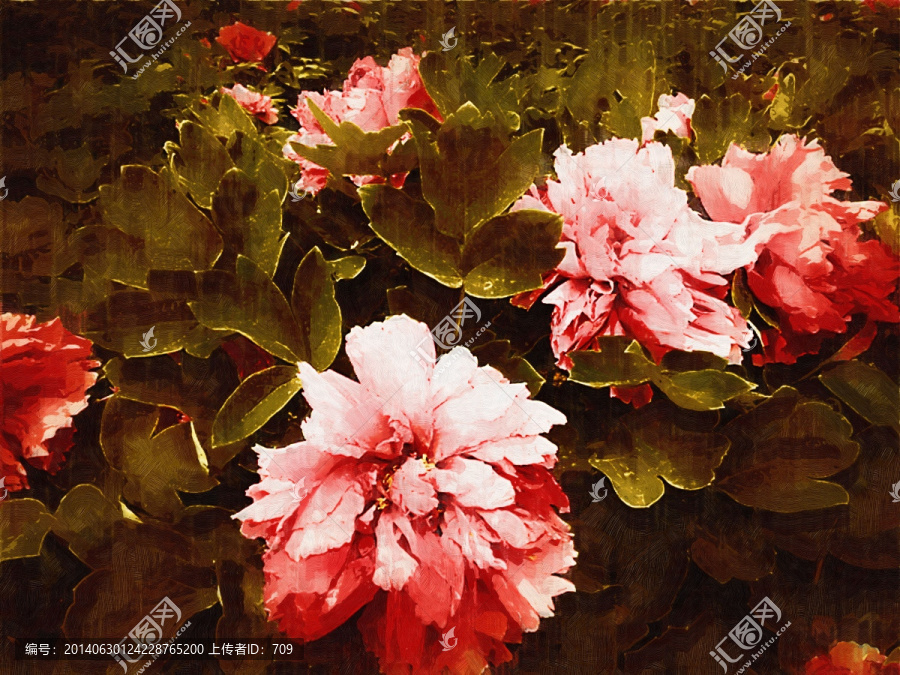 花卉裝飾畫(huà)